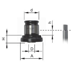 Zabierak FZ31/M8 D8-DIN