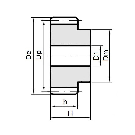 Koło modułowe M1,5-z13