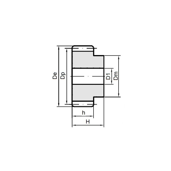 Koło modułowe M1,5-z21