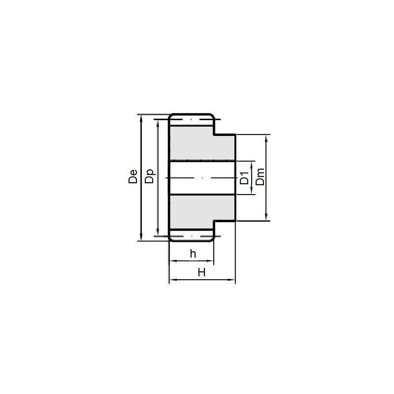 Koło modułowe M1,5-z31