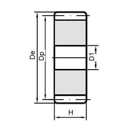 Koło modułowe bez piasty M1-z114