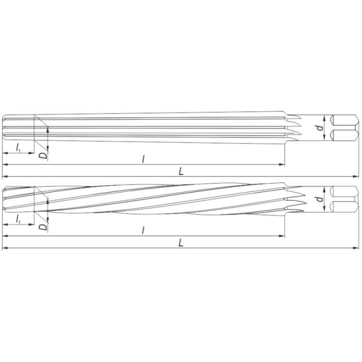 Rozwiertak DIN 9-B 20