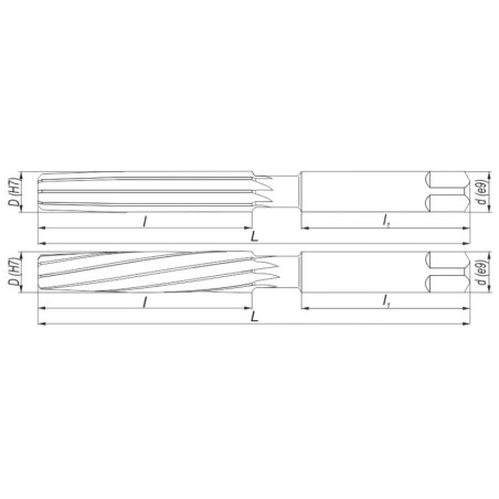 Rozwiertak DIN 206-A 6.5