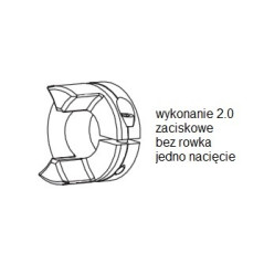 Piasta kłowa ROTEX GS14 fi5 wyk. 2.0