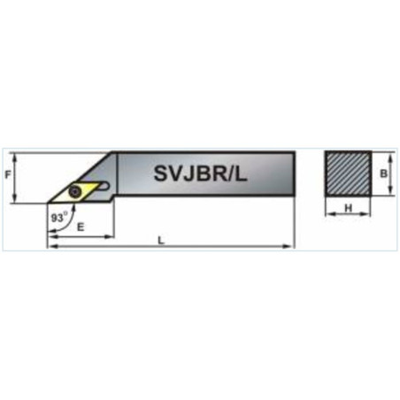 NÓŻ TOK.SKŁAD. SVJBL 3225P16P