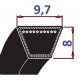 Pas klinowy SPZ 912 Lp OPTIBELT