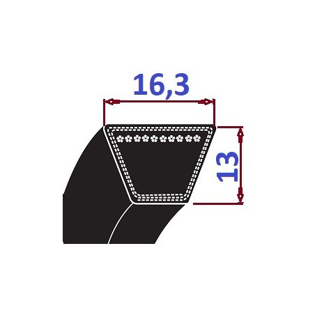 Pas klinowy SPB 1215 Lp-PS CONTI