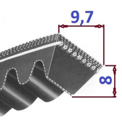 Pas klinowy XPZ 700 Lp GOODYEAR