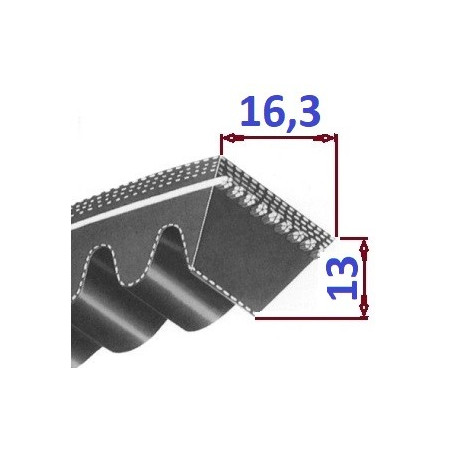 Pas klinowy XPB 1320 Lp PIONEER CONTI