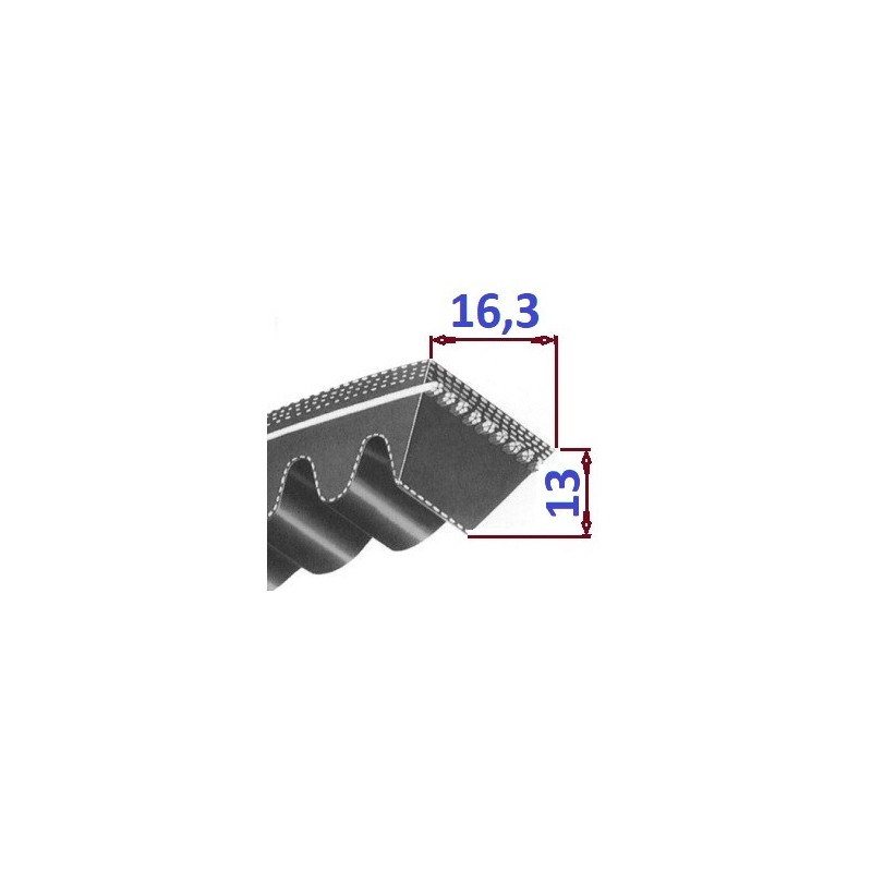 Pas klinowy XPB 1620 Lp PIX