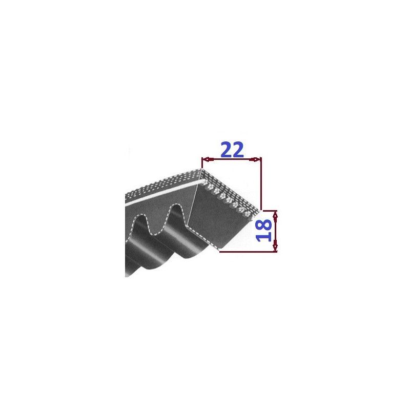 Pas klinowy XPC 2500 Lp GOODYEAR