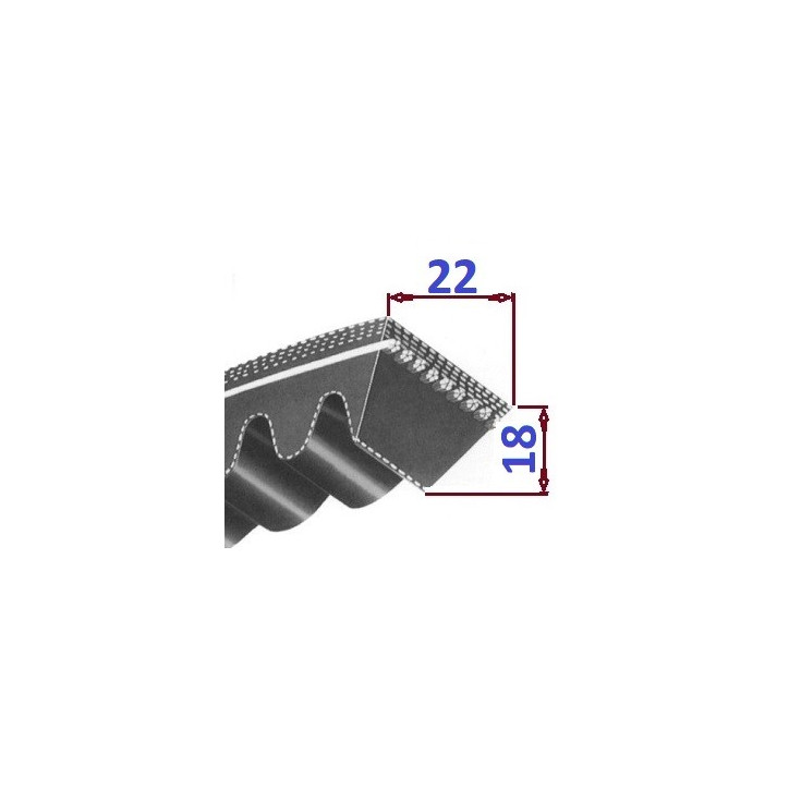 Pas klinowy XPC 2650 Lp OPTIBELT