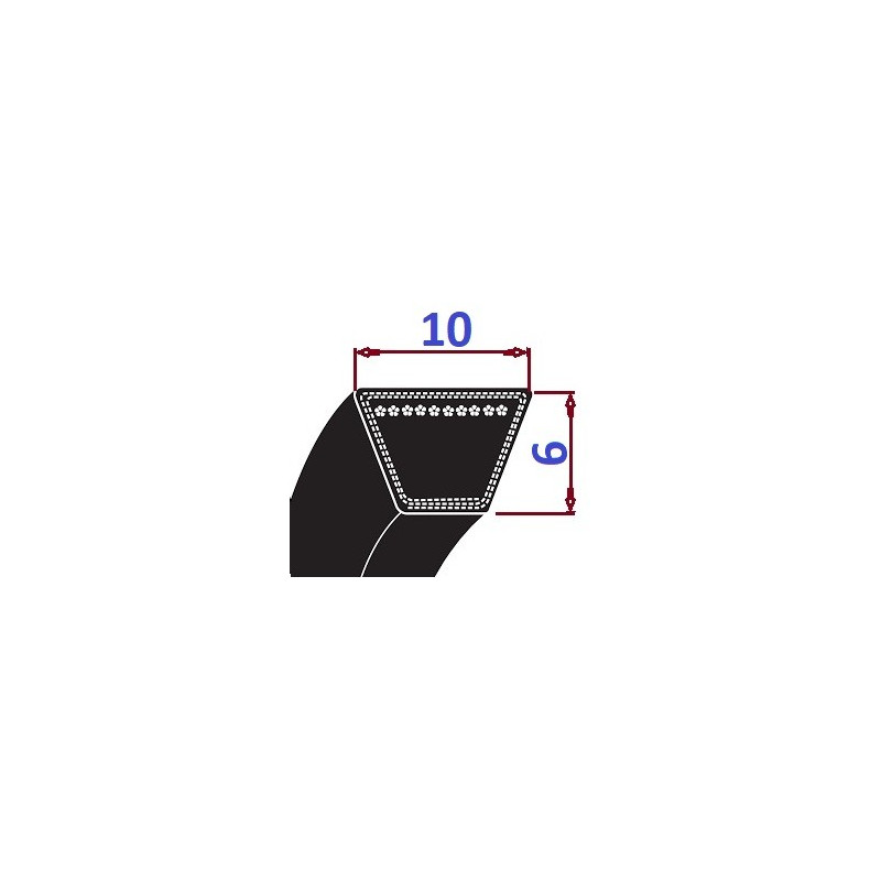 Pas klinowy Z 500 Li522Lp-CL GOODYEAR