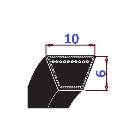 Pas klinowy Z 975 Li997Lp OPTIBELT