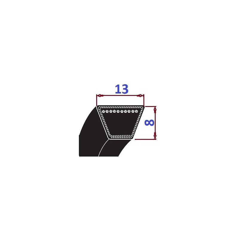 Pas klinowy A 630 Li660Lp-PS CONTI