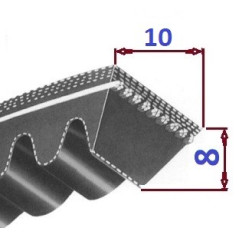 Pas klinowy AVX10 587 GOODYEAR