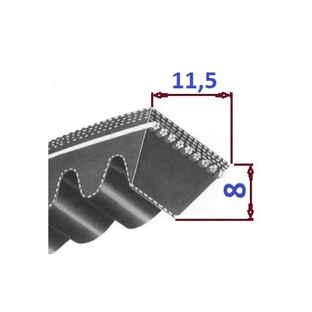 Pas klinowy AVX11,5 790 OPTIBELT