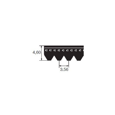 Pas klinowy wielorowkowy 10 PK 1005