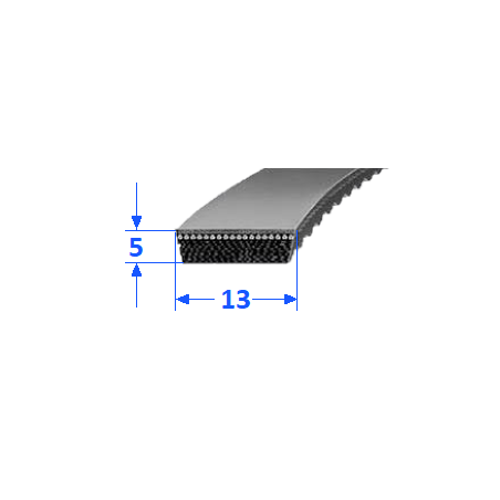 Pas szerokoprofilowy SVX 13x5 468 OPTIBELT