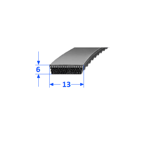 Pas szerokoprofilowy SVX 13x6 477 CONTI