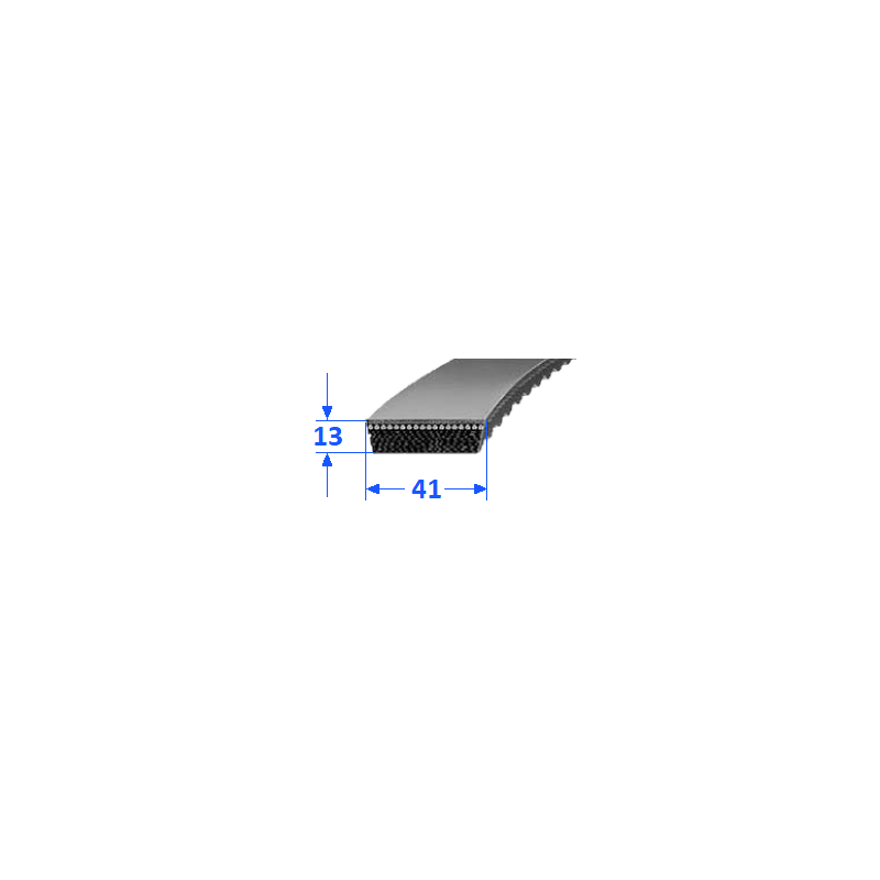 Pas szerokoprofilowy SVX 41x13 1040 OPTIBELT