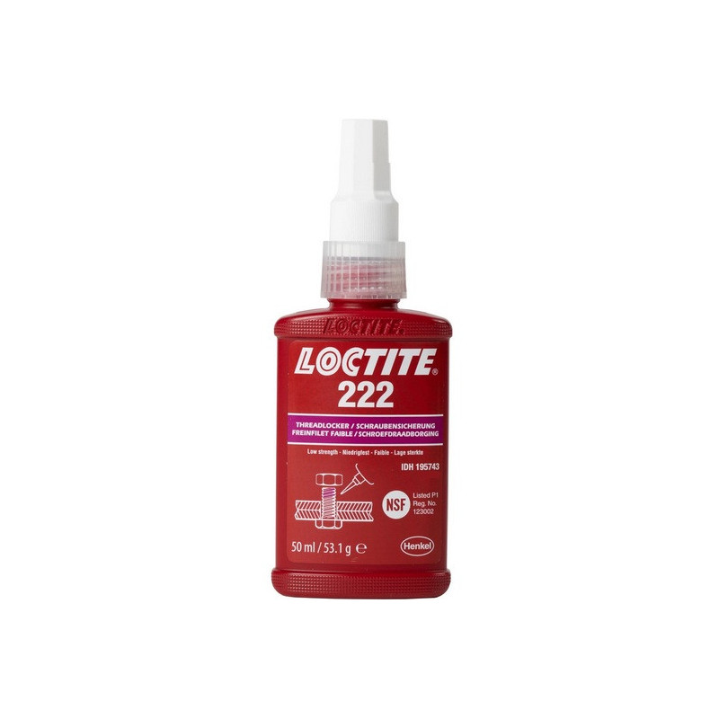 Klej do gwintów Loctite 222 (50ml)