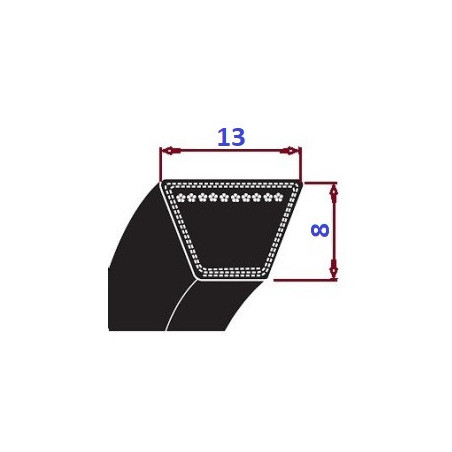 Pas klinowy A 700 Li730Lp-PS CONTI