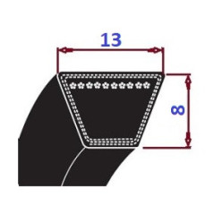 Pas klinowy A 720 Li750Lp-PS CONTI