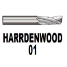 1-ostrzowy frez do drewna  Harrdenwood 01